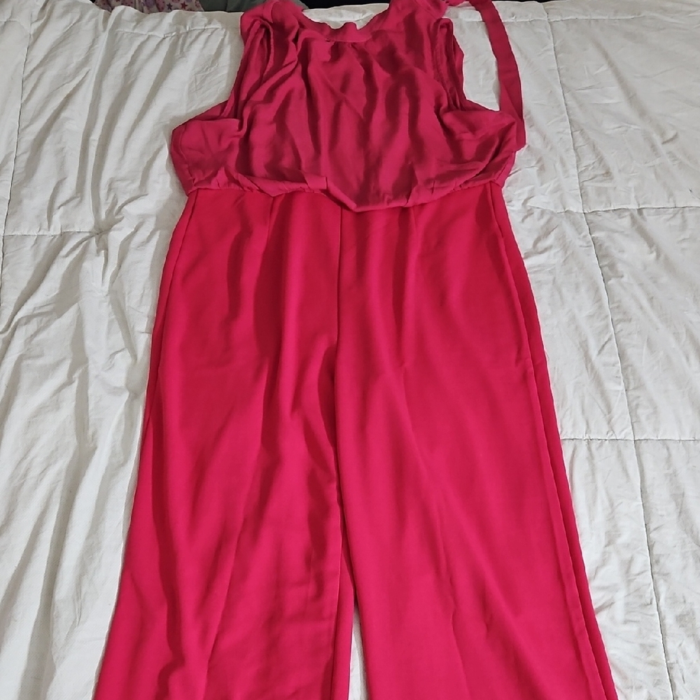 Elegant Pink Jumpsuit